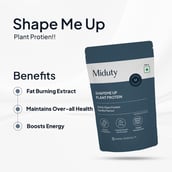 2 - Miduty Shape Me Up Plant Protein, 1.1 lb Vanilla