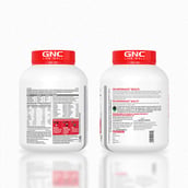 5 - GNC Pro Performance 100% Whey Protein, 4 lb Vanilla Cream with Steel Shaker 750ml Combo