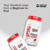 4 - GNC Pro Performance 100% Whey Protein & Steel Shaker Silver 750ml Combo, 2 lb Chocolate Supreme