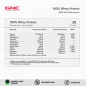 5 - GNC Pro Performance 100% Whey Protein & Steel Shaker Silver 750ml Combo,  2 lb  Cafe Mocha 