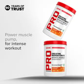 3 - GNC Pro Performance Pure Micronized Creatine Monohydrate,  Orange with Steel Shaker 750ml  0.88 lb 