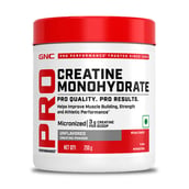2 - GNC Pro Performance 100% Whey Protein, 4 lb Chocolate Supreme with Creatine Monohydrate 0.55 lb Combo