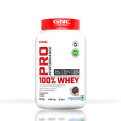 2 - GNC Pro Performance 100% Whey Protein & Steel Shaker Silver 750ml Combo, 2 lb Cookies & Cream