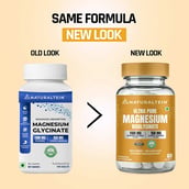 3 - NATURALTEIN Ultra Pure Magnesium Bisglycinate,  Unflavoured  60 tablet(s) 