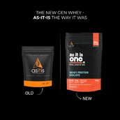 9 - AS-IT-IS Nutrition Whey Protein Isolate, 0.55 lb Unflavoured