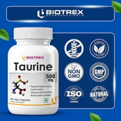 6 - Biotrex Taurine (500 mg), 60 veggie capsule(s)