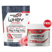 Muscle Garage Whey Protein, 2 lb Rose Malai
