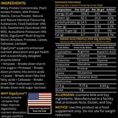 3 - Physic Nutrition Gold Whey Protein Blend,  4.4 lb  Strawberry 