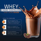 8 - AS-IT-IS Nutrition ATOM Whey Protein with Enzymes, 4.4 lb Mocha Cappuccino