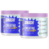 Smash Micronised Creatine Monohydrate Citrus Surge 320g Pack of 2