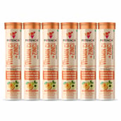 1 - Potencia Amla Vitamin C + Zinc Effervescent,  15 tablet(s)  Orange (Pack of 6) 