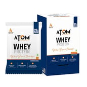 1 - AS-IT-IS Nutrition ATOM Whey Protein with Enzymes, 6 sachets/pack Double Rich Chocolate