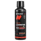 1 - Nutrabay Pro Liquid L-Carnitine + Vitamin B5, 450 ml Mango Strawberry