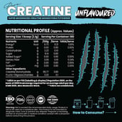 3 - White Wolf Pure Creatine, Unflavoured 0.66 lb