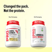 10 - GNC Pro Performance 100% Whey Protein New Formulation,  2 lb  Vanilla Cream 