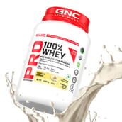 2 - GNC Pro Performance 100% Whey Protein New Formulation,  2 lb  Vanilla Cream 