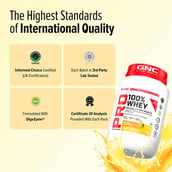 9 - GNC Pro Performance 100% Whey Protein New Formulation, 2 lb Mango Smoothie