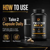 4 - PRIME VITA Testo Max, 60 capsules Unflavoured (Pack of 3)