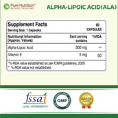 2 - Pure Nutrition Alpha-Lipoic Acid (ALA),  60 veggie capsule(s) 