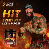6 - One Science Sniper Pre Workout,  0.93 lb  Pineapple 