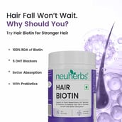 2 - Neuherbs Hair Biotin, 60 capsules Unflavoured