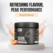6 - BeastLife Creatine Monohydrate, Peach & Neon Shaker 500ml 0.27 lb