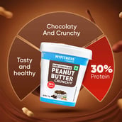 9 - Myfitness by brnd.me Dark Chocolate Peanut Butter, 1 kg Crunchy