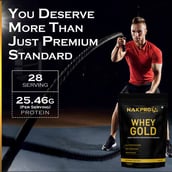 4 - Nakpro Gold Whey Protein Concentrate, 2.2 lb Malai Kulfi