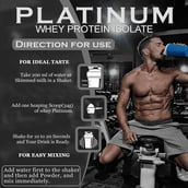 5 - Nakpro Whey Platinum Whey Protein Isolate, 4.4 lb Coffee