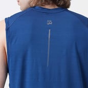 8 - MuscleBlaze Delt Tank,  Small  Teal Blue