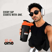 2 - AS-IT-IS Nutrition One Shaker,  Black  400 ml 