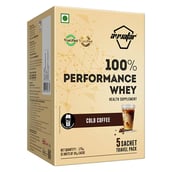 1 - Avvatar 100% Performance Whey, 5 sachets/pack Cold Coffee
