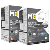 MuscleBlaze Biozyme Performance Whey Magical Mango 360g - 10 sachets x 36g