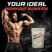 4 - Fuel One Whey Protein Powder, 2.2 lb Chocolate