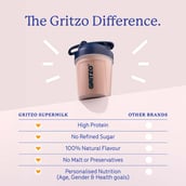 6 - Supermilk Gritzo Growth for Boy 7-12 years,  400 g  Double Chocolate