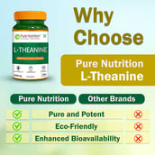 6 - Pure Nutrition L-Theanine, 120 veggie capsule(s)