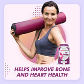 4 - HealthyHey Nutrition Woman Plus Soy Isoflavones with Calcium, 60 veggie capsule(s) Unflavoured