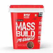 1 - Rawsome Pharm MASS BUILD Pro Advanced,  5.9 lb  Chocolate Brownie 