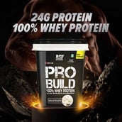 5 - Rawsome Pharm PRO BUILD 100% Whey Protein,  4.4 lb  Chocolate Brownie 
