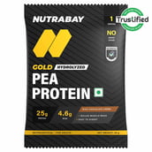 1 - Nutrabay Gold Pea Protein,  0.09 lb  Rich Chocolate Creme (Single Serve) 