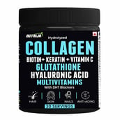 1 - NutriJa Hydrolyzed Marine Collagen with Biotin, 240 g Mango
