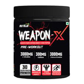 1 - NutriJa Weapon-X Pre-Workout, 0.43 lb Pineapple