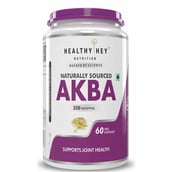 1 - HealthyHey Nutrition AKBA with Boswellic Acid & Curcumin, 60 capsules