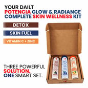 8 - Potencia Skin Wellness Kit, 3 Piece(s)/Pack Detox(Wild Grape)+Skin Fuel(Mint Blueberry)+Vitamin C(Orange)