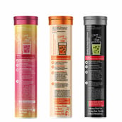 3 - Potencia Reload & Revive Kit, 45 tablet(s) Electrolyte(Rose Lemonade)+ Vitamin C & Zinc(Orange)+ Calcium & Magnesium(Toffee Apple)