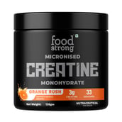 8 - Foodstrong Micronised Creatine Monohydrate,  Orange Rush  0.27 lb 