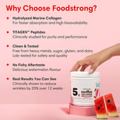 8 - Foodstrong Hydrolyzed Marine Collagen, 210 g Watermelon