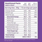 7 - Yogabar Dark Chocolate Peanut Butter,  400 g  Creamy 