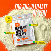 3 - Yogabar Ultimate Whey Isolate,  1.1 g  Unflavoured (Pack of 3) 