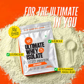 7 - Yogabar Ultimate Whey Isolate Combo Pack,  1.1 lb  Chocolate & Unflavoured 